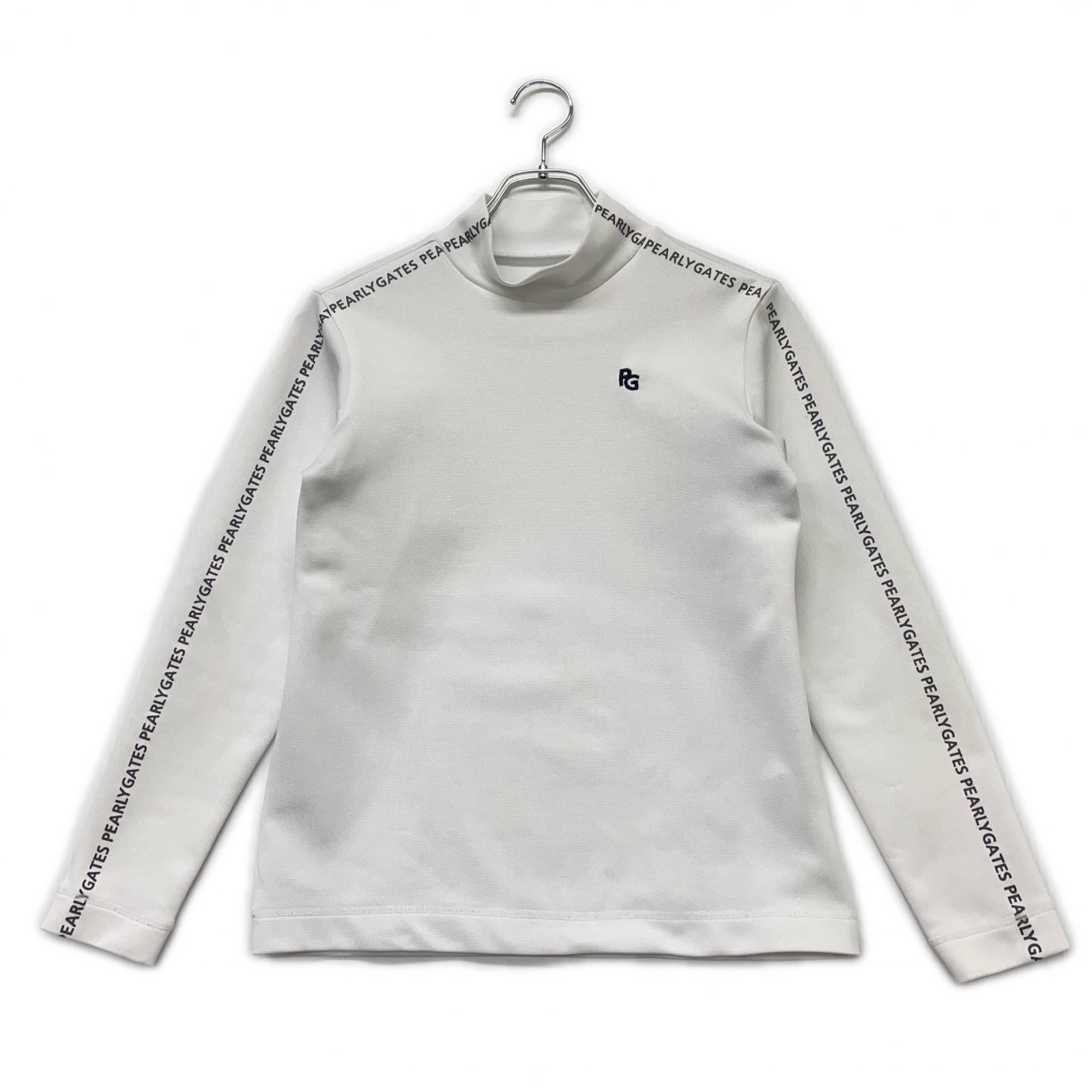 中古 レディース パーリーゲイツ PEARLY GATES 長袖シャツ 1(M) 白