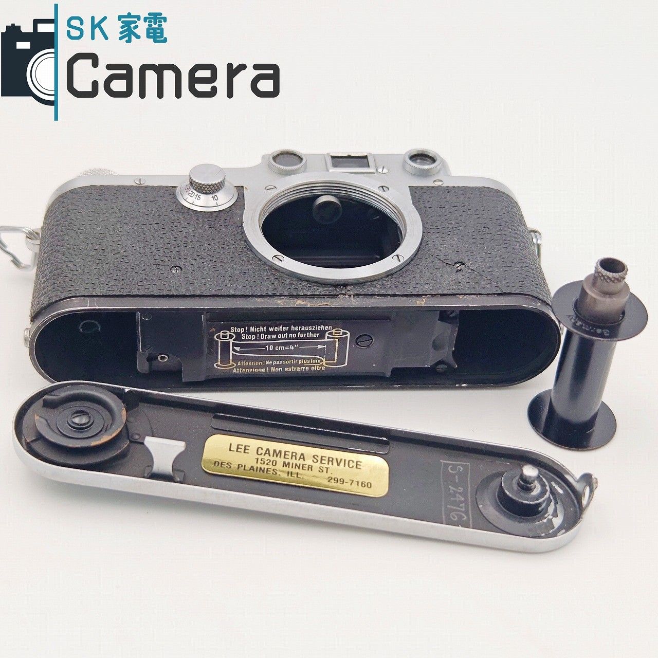 中古】 Leica IIIc 改 バルナック ライカ 2025年月修理済 30日保証