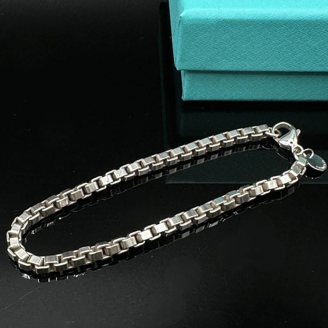 美品】Tiffany & Co ベネチアン ブレスレット SV925 - メルカリ