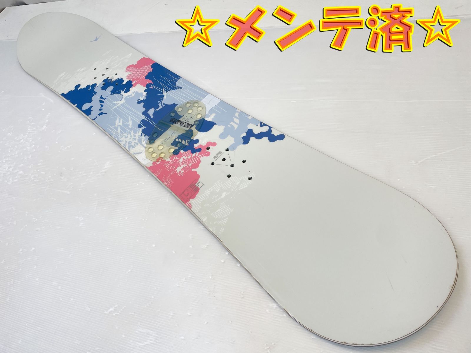 ◇メンテ済◇ スノーボード BURTON Feather 142 cm スノボ snb-251013