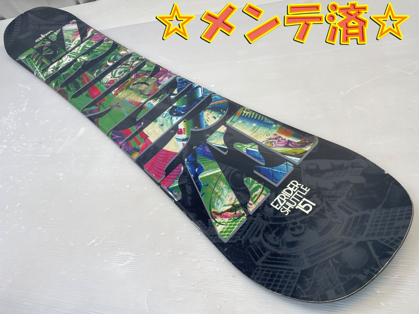 FLOW EZRIDER 151cm 操作性◎ スノーボード バインディング カテゴリー