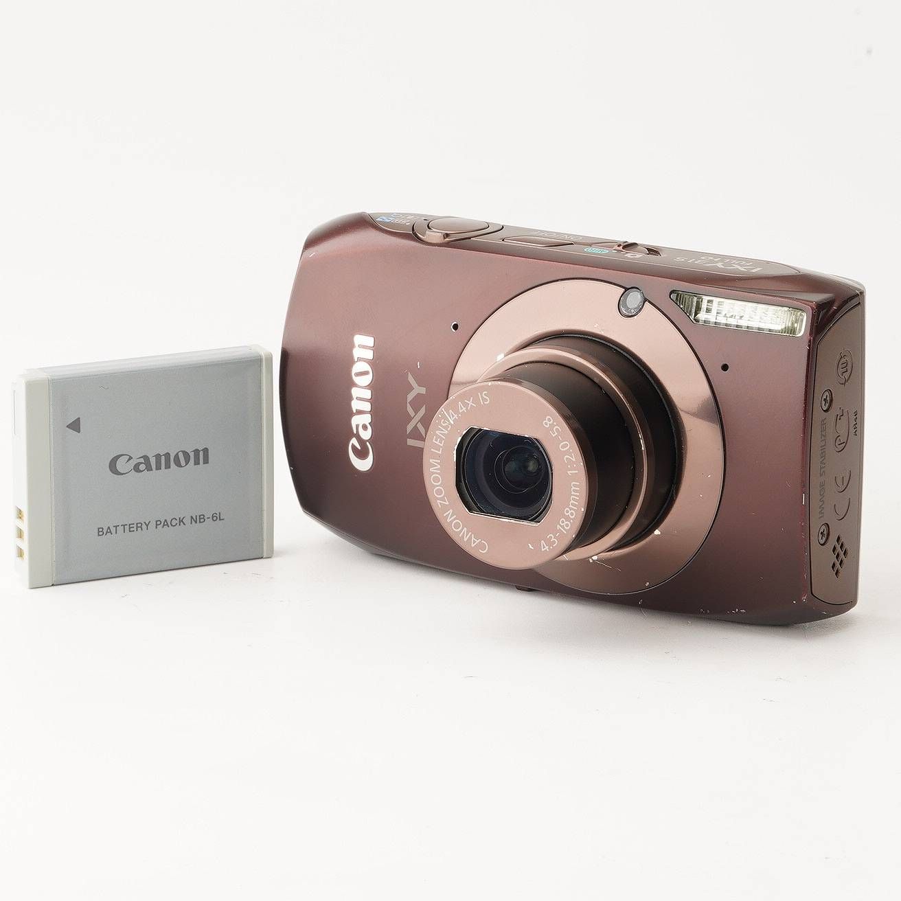 キヤノン Canon IXY 31 S ブラウン コンパクトデジタルカメラ - メルカリ