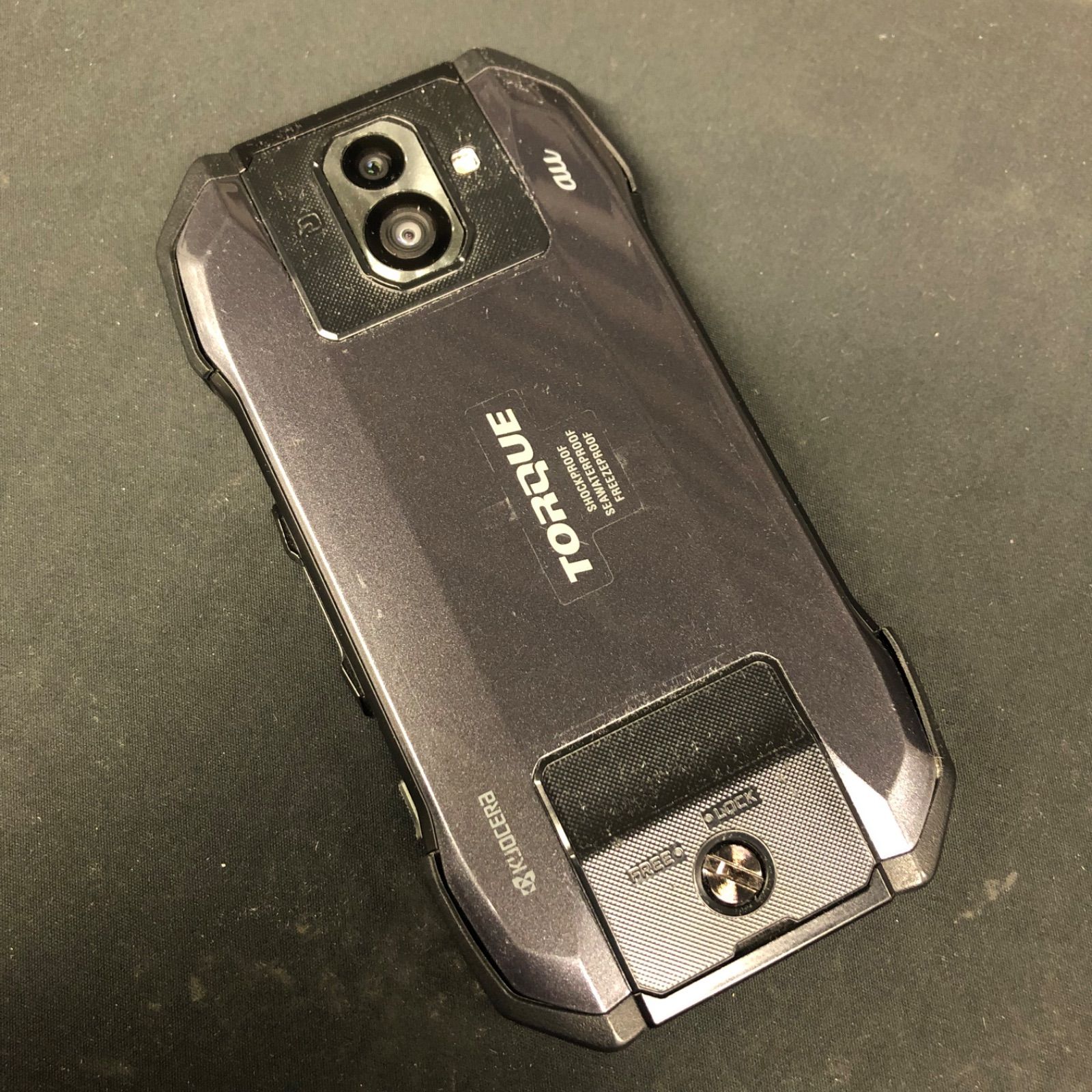 TORQUE G04 KYV46[64GB] au ブルー【安心保証】 Kyocera TORQUE G04 