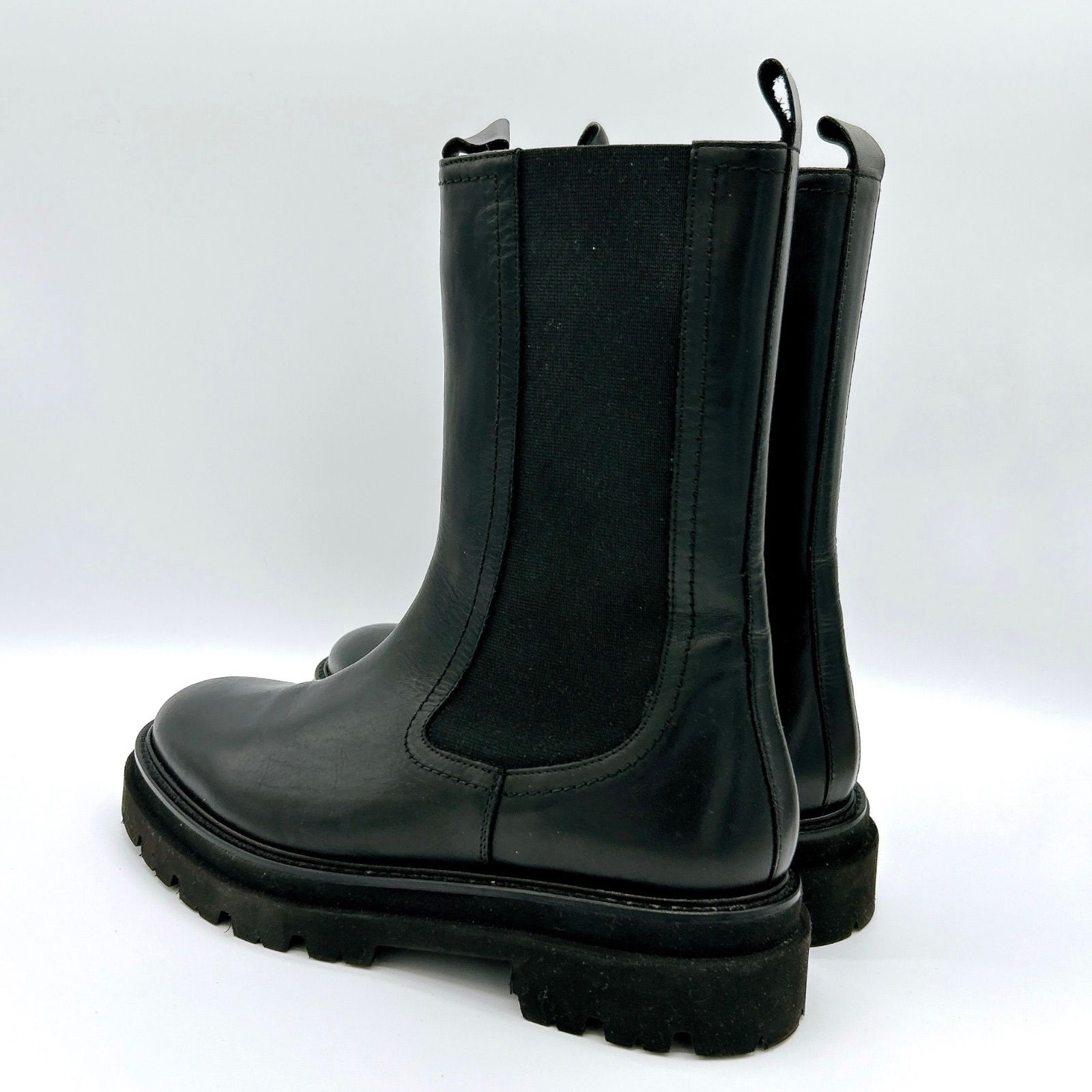 未使用 PASCUCCI パスクッチ サイドゴアブーツ チェルシーブーツ