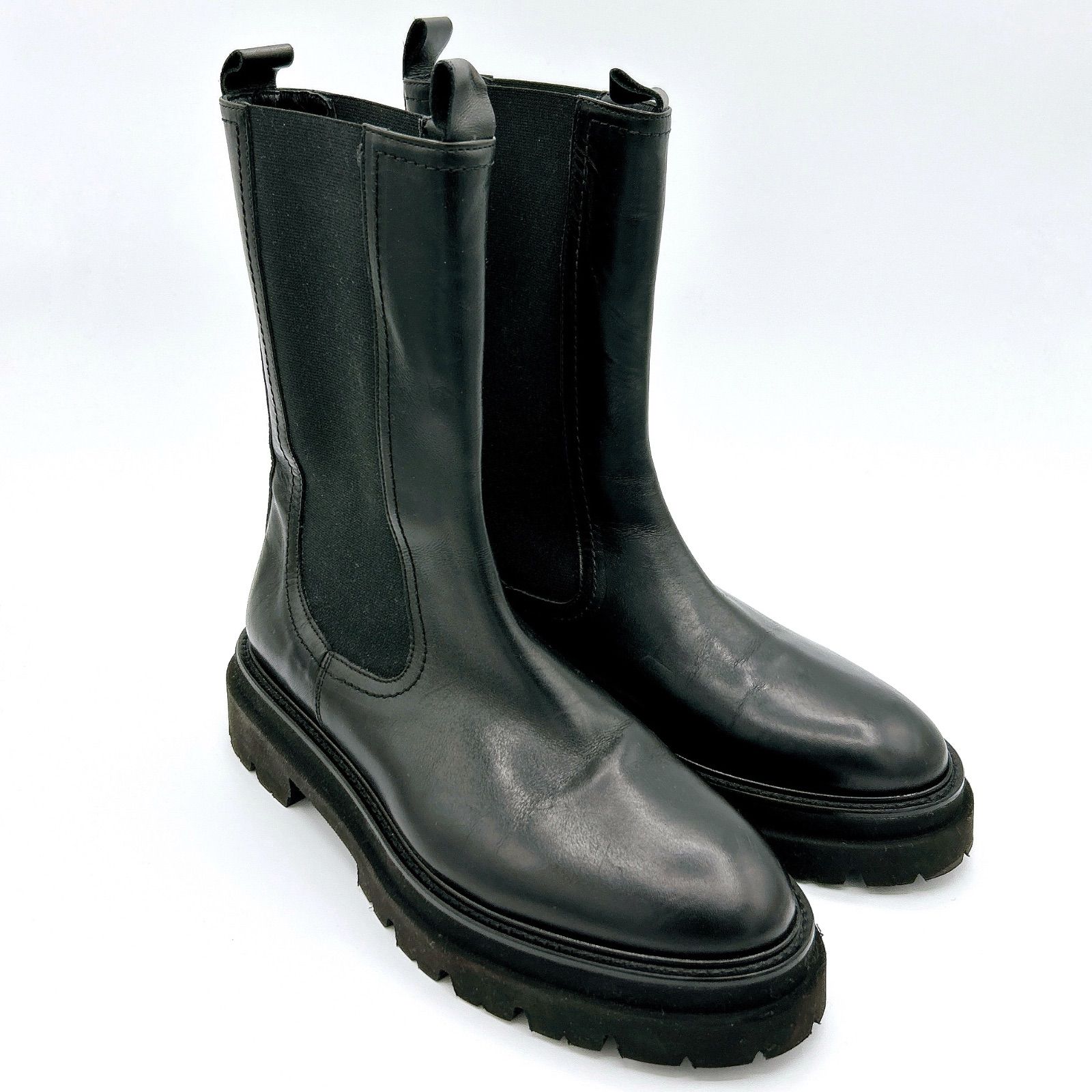 未使用 PASCUCCI パスクッチ サイドゴアブーツ チェルシーブーツ