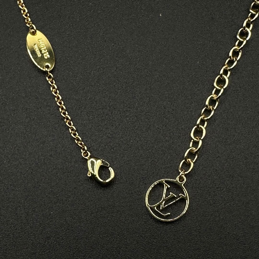 極美品】Louis Vuitton コリエ LV アイコニック ネックレス モノグラム