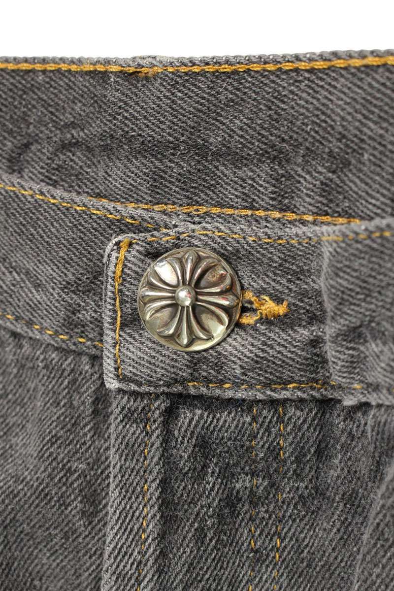 クロムハーツ ×リーバイス LEVI'S U VNTG JEAN BLK RED TAB クロス