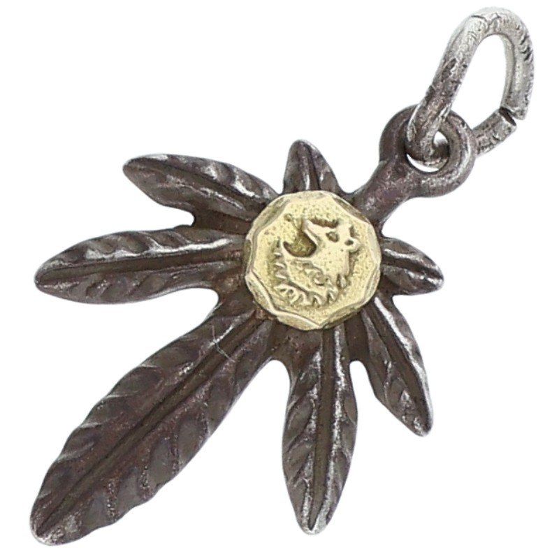 タディアンドキング ガンジャK18ウルフ Sサイズ ネックレストップ