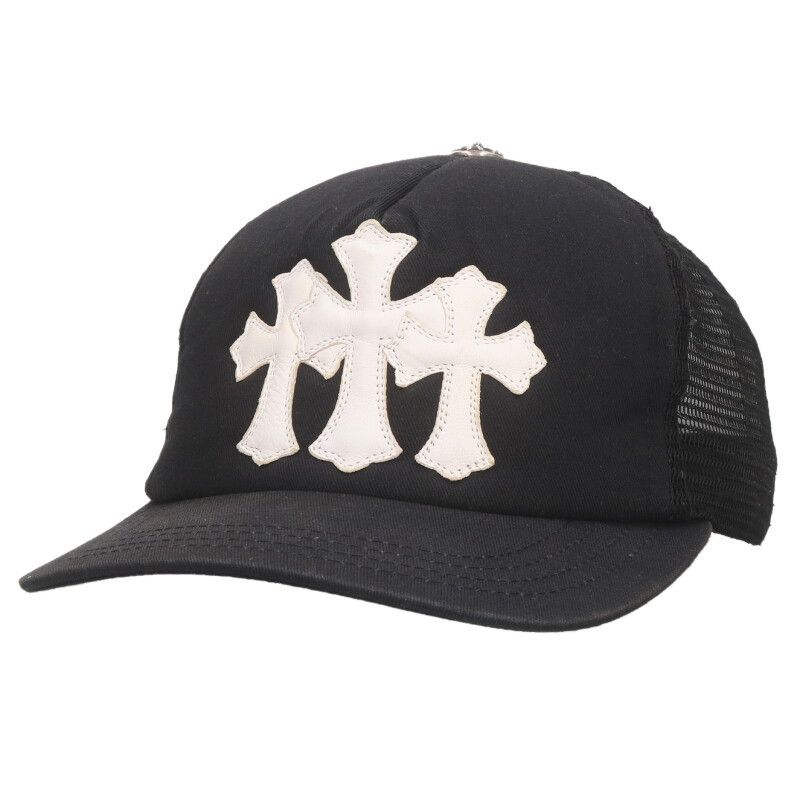 クロムハーツ TRUCKER CAP/トラッカーキャップ 3セメタリーレザー