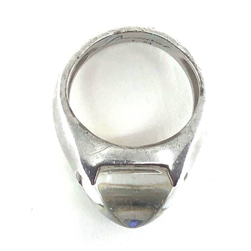 Baccarat バカラ／メディチ リング／クリスタルグラス・SV925／11.5号