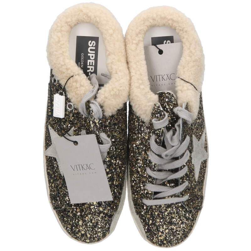 ゴールデングース SUPER-STAR グリッタームートンライニングスニーカー