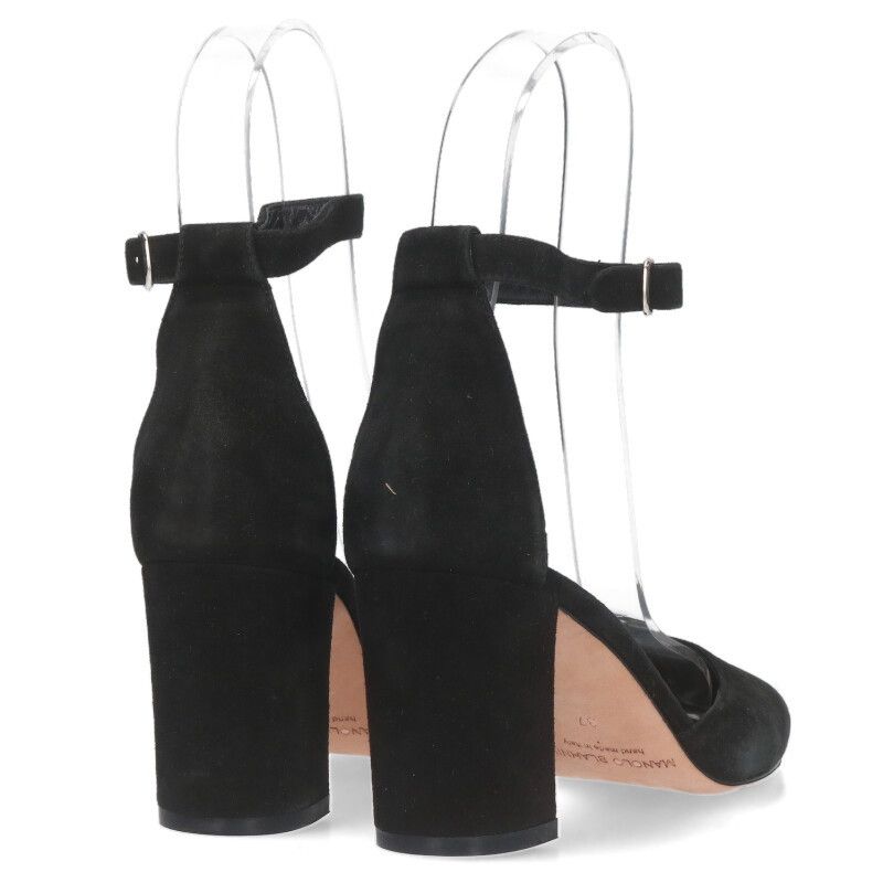 マノロブラニク ストラップヒールパンプス レディース 37 ※12/28～1/6