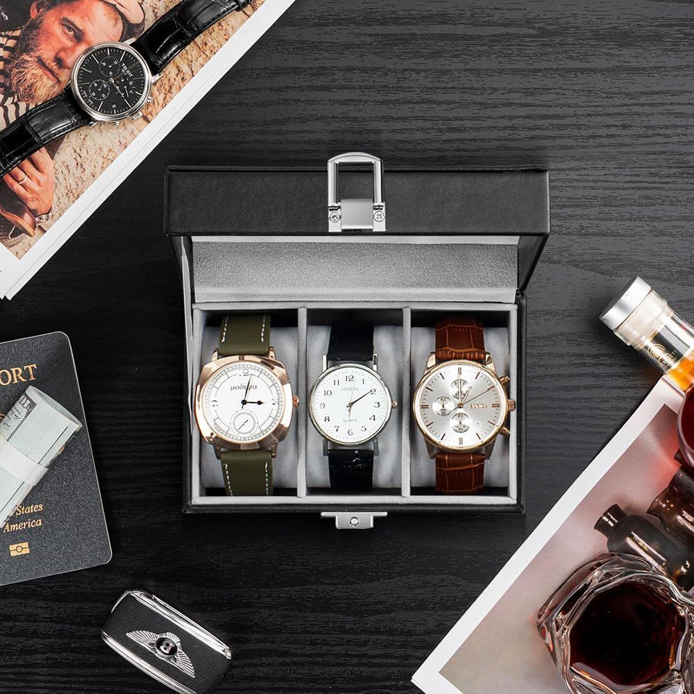 Anyasun 腕時計ケース 12本 腕時計収納ボックス 高級 時計