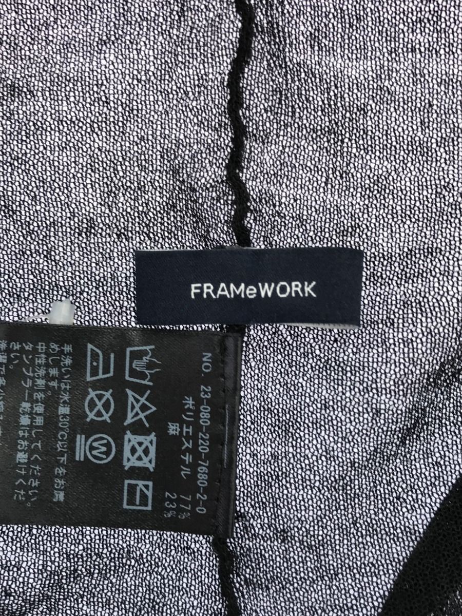 FRAMeWORK (フレームワーク) ② 23080220768020 シアーバスクニットTee