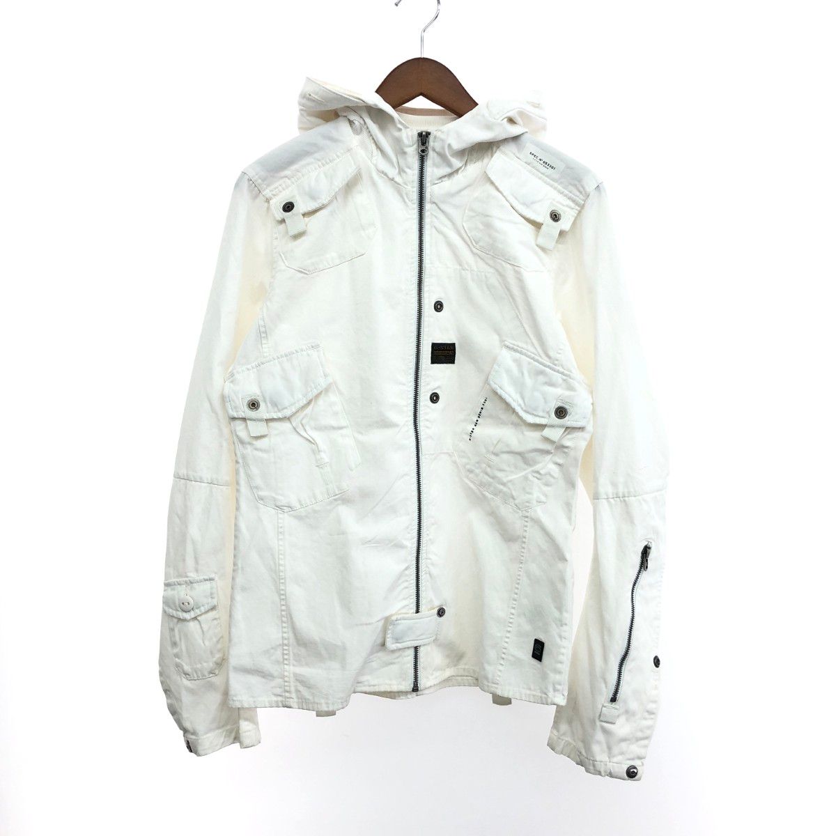 G-STAR RAW ジースターロウ ジップアップミリタリージャケット サイズ 