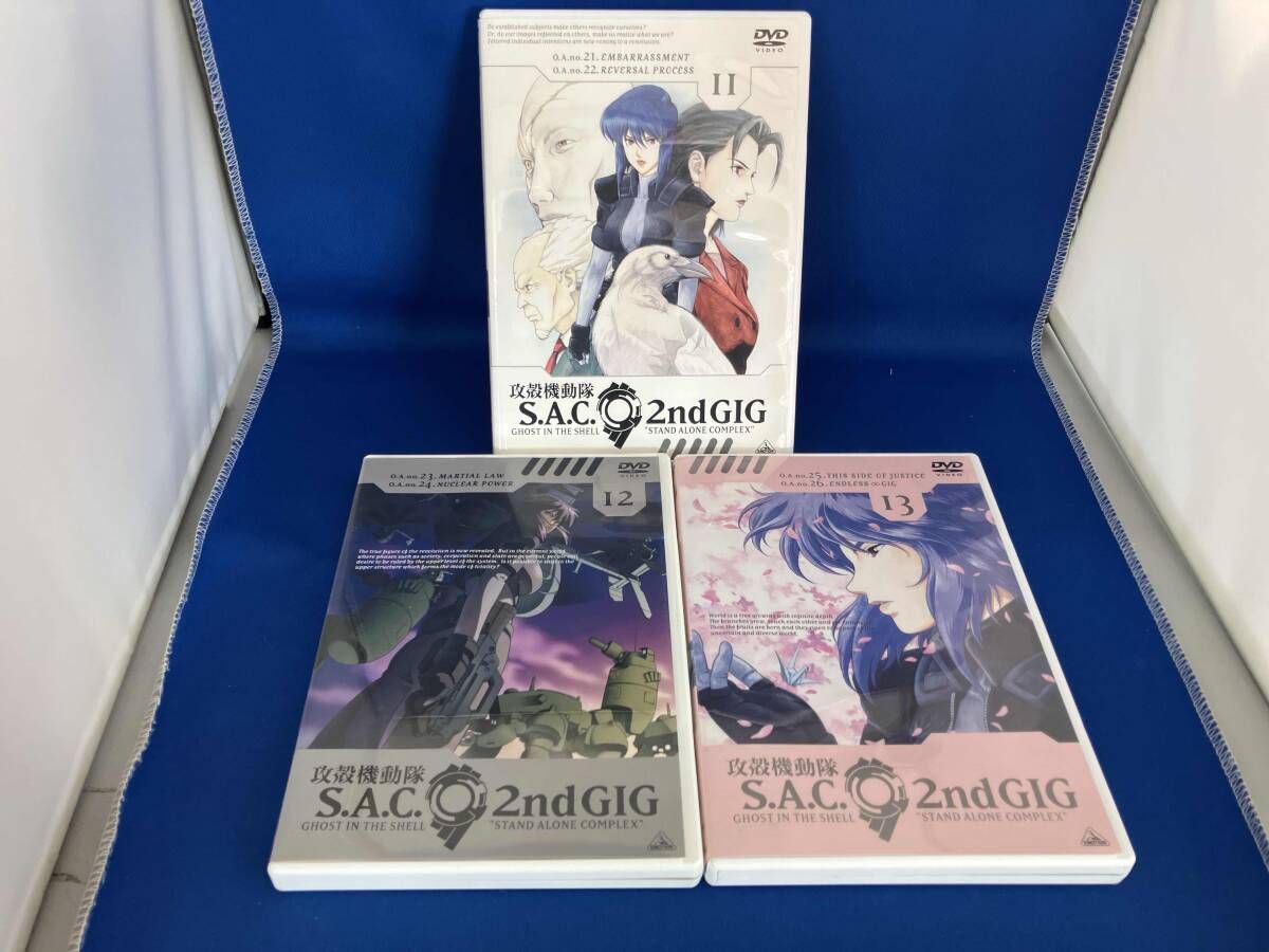 DVD [全13巻セット]攻殻機動隊 S.A.C. 2nd GIG 1~13 - メルカリ