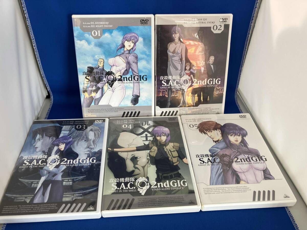 DVD [全13巻セット]攻殻機動隊 S.A.C. 2nd GIG 1~13 - メルカリ