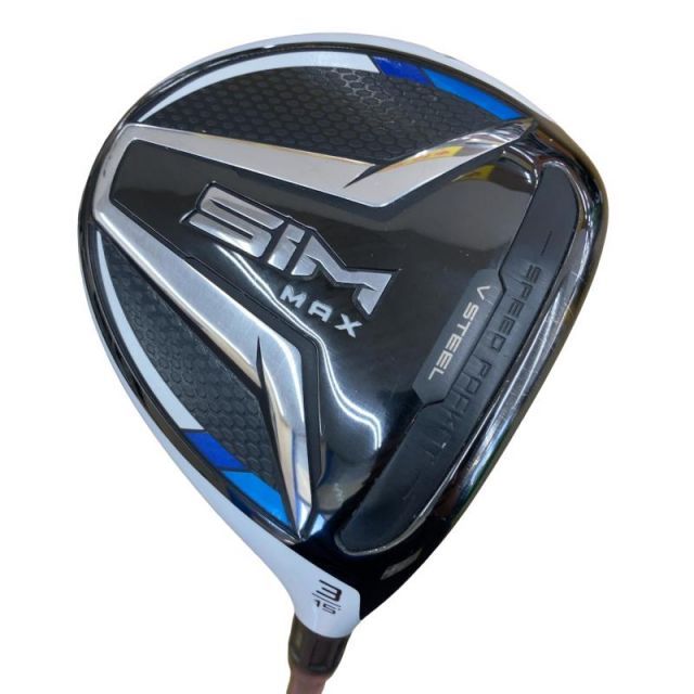 中古】 テーラーメイド SIM MAX 3W フェアウェイウッド FW TENSEI BLUE