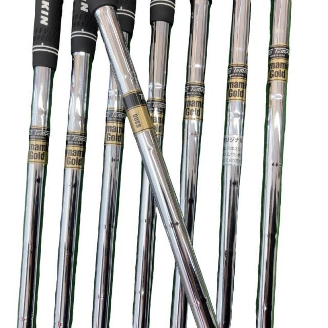 中古】 テーラーメイド RAC FORGED 8S アイアンセット IR Dynamic Gold