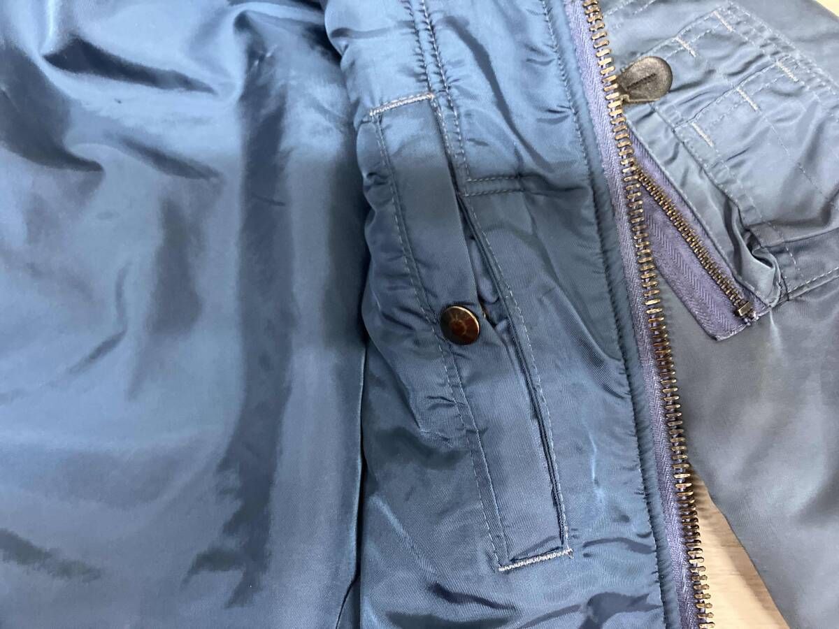 やするん 米国製 PATRIOT UNIFORMS フライトジャケット U.S MILITARY