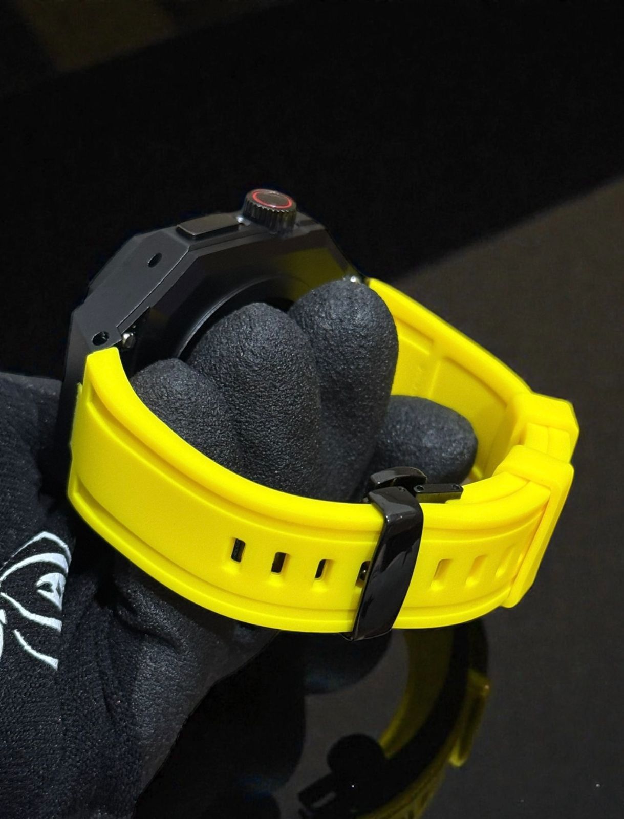 アップルウォッチラバー バンド ベルト Apple Watch カバー 画面保護 ケース 49 mm ウルトラ ultra カスタム メタル 118