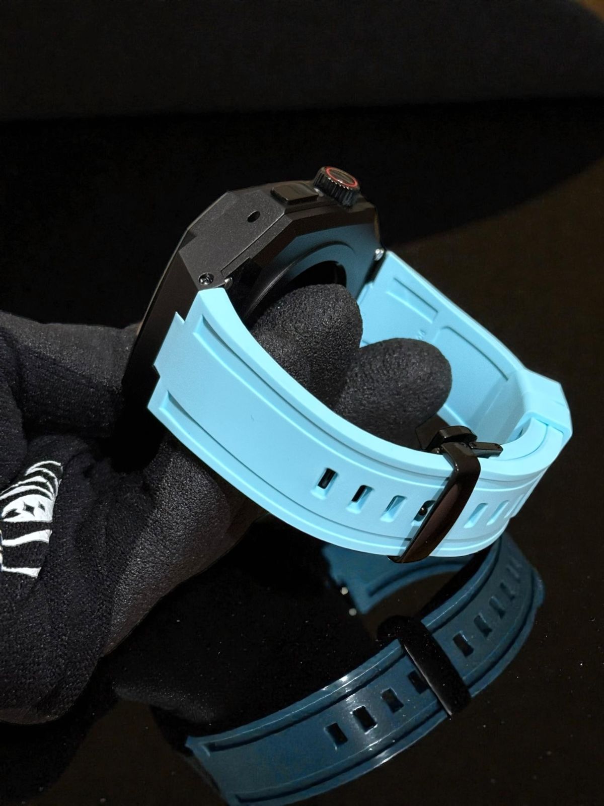 アップルウォッチラバー バンド ベルト Apple Watch カバー 画面保護 