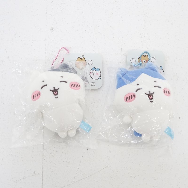 三重店】ちいかわ ハチワレとごきげんななかまマスコット 計4点セット