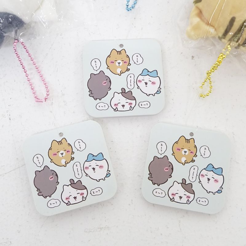 三重店】ちいかわ ハチワレとごきげんななかまマスコット 計4点セット