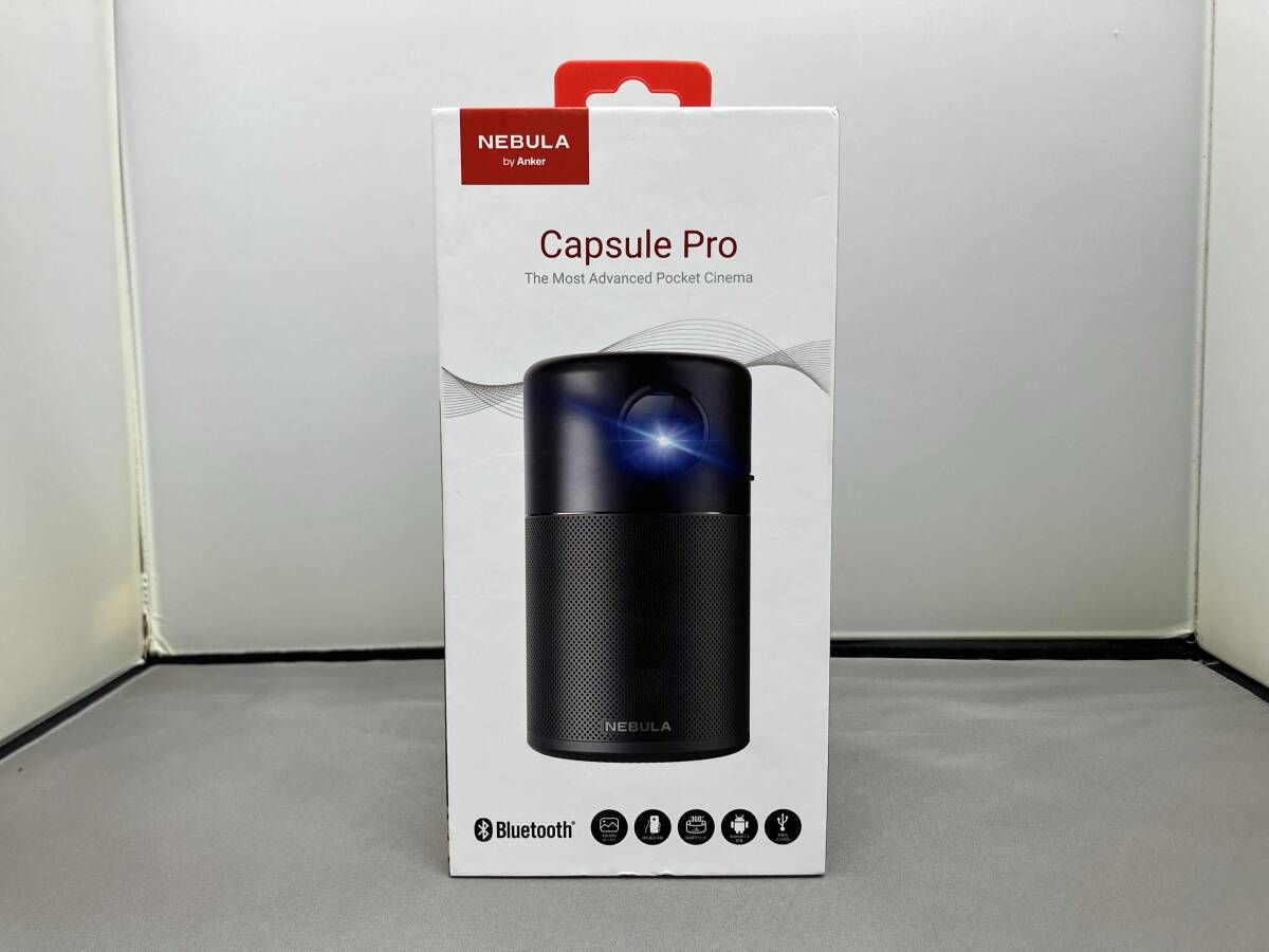 動作確認済 説明書なし ANKER D4111N11 Nebula Capsule Pro [DLP方式