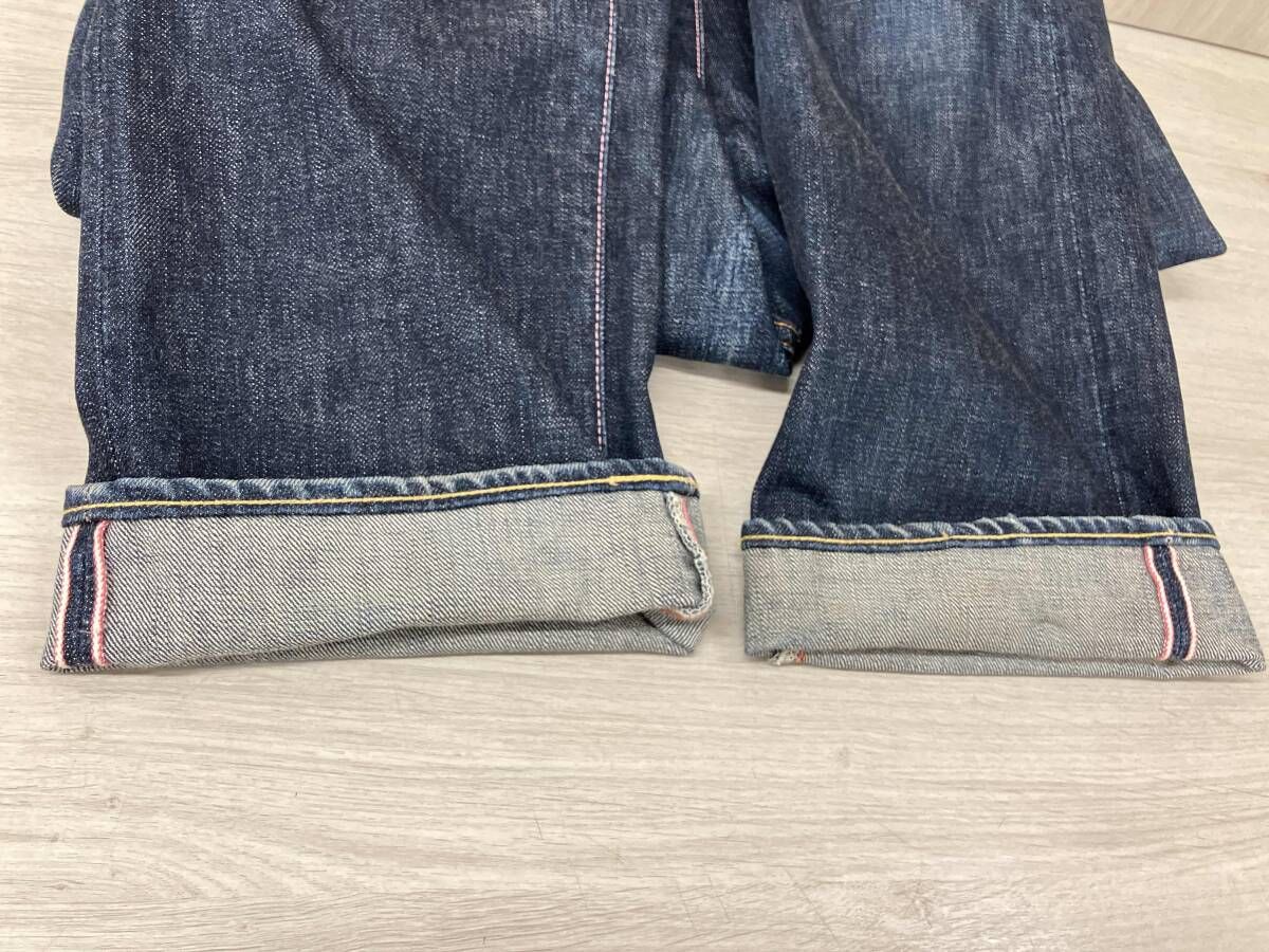 桃太郎ジーンズ/ジーンズ/ボタンフライジー ンズ/ブルー/サイズ32