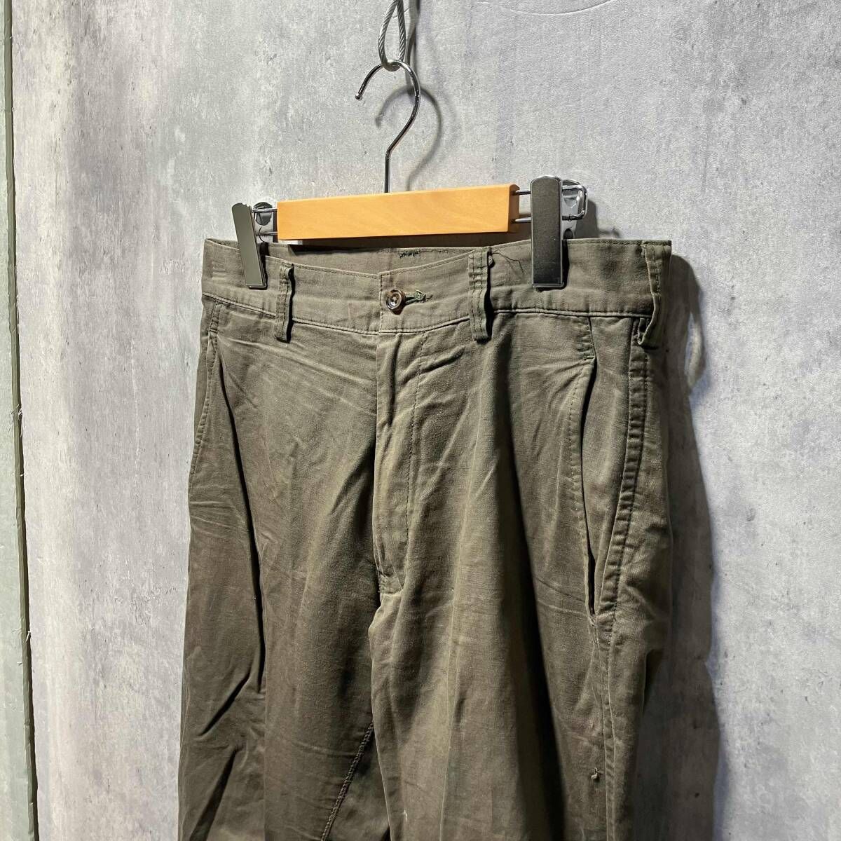 15ss COMME des GARCONS HOMME 綿パン コットンリネンパンツ HO-P011