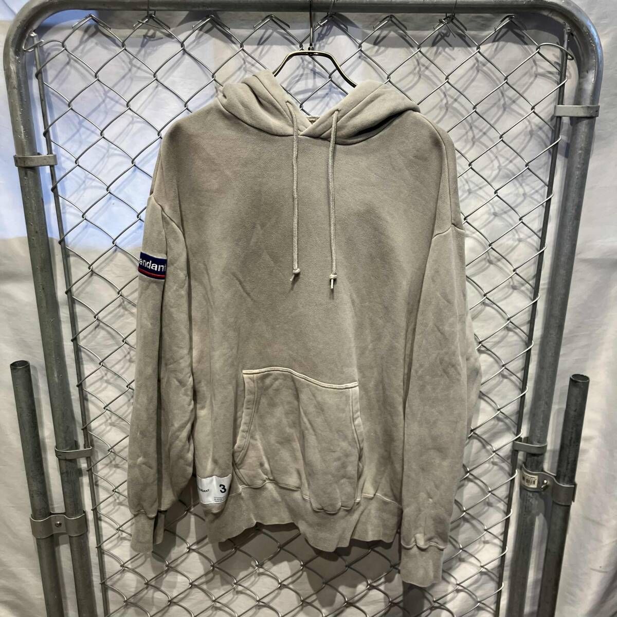 DESCENDANT ディセンダント パーカー フーディ グレー size3 - メルカリ