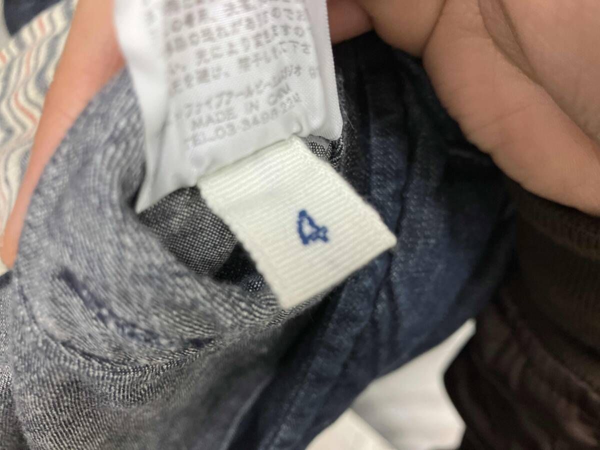 45RPM/その他ジャケット/デニムキルティング/ダウンジャケット/ブルー