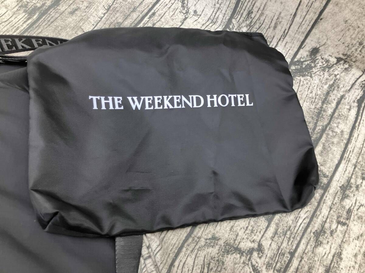 THE WEEKEND HOTEL ショルダーバッグ ハンドバッグ ブラック ポーチ付 