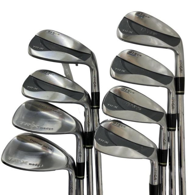 中古】 プロギア TR-X 915 CR 8S アイアンセット IR Spec Steel II