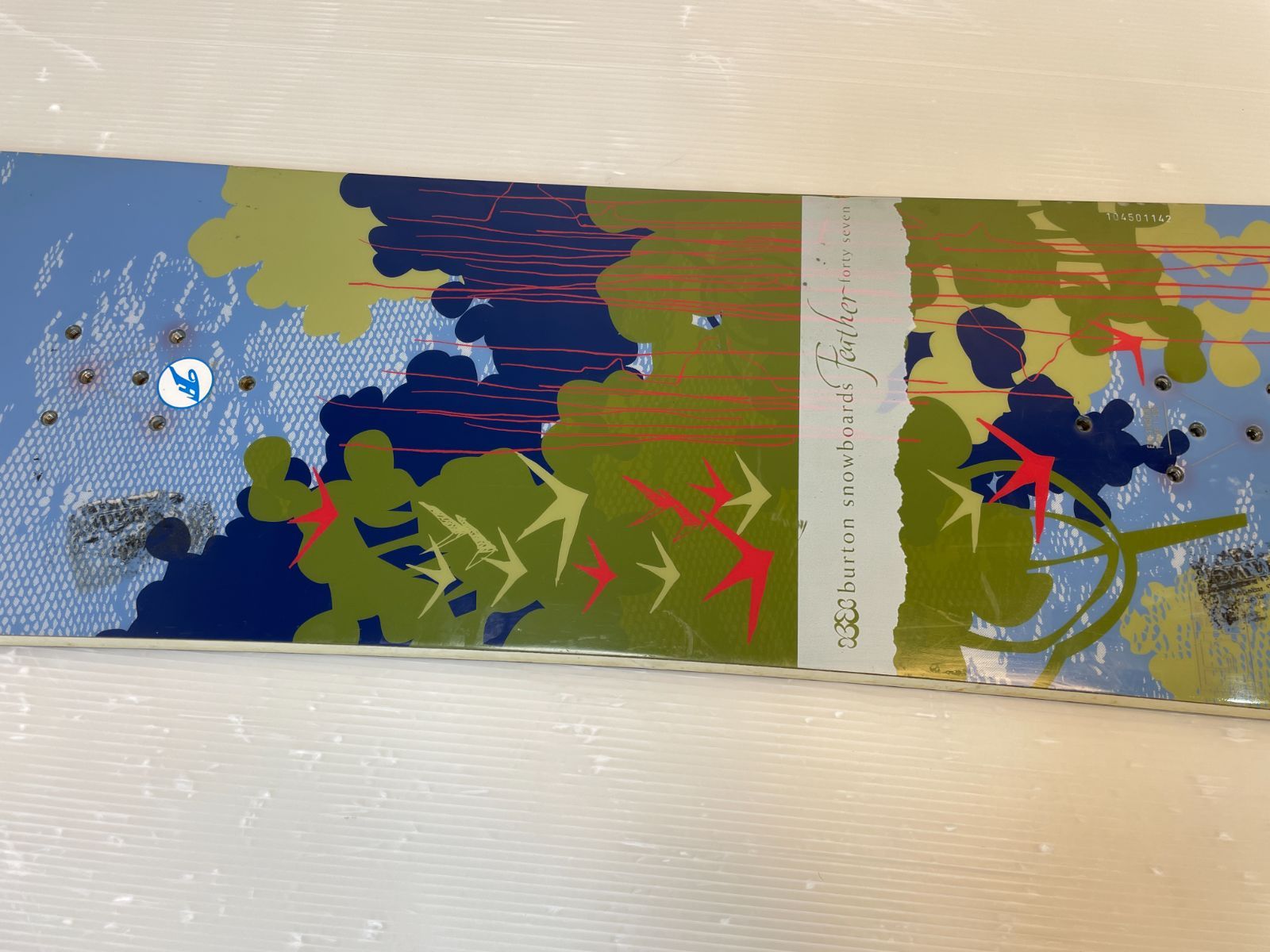 ◇メンテ済◇ スノーボード BURTON Feather 147 cm snb-251015-04