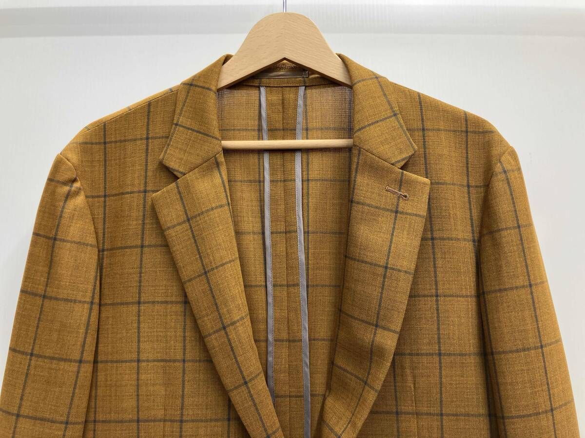 Paul Smith ポールスミス テーラードジャケット イエロー チェック PL