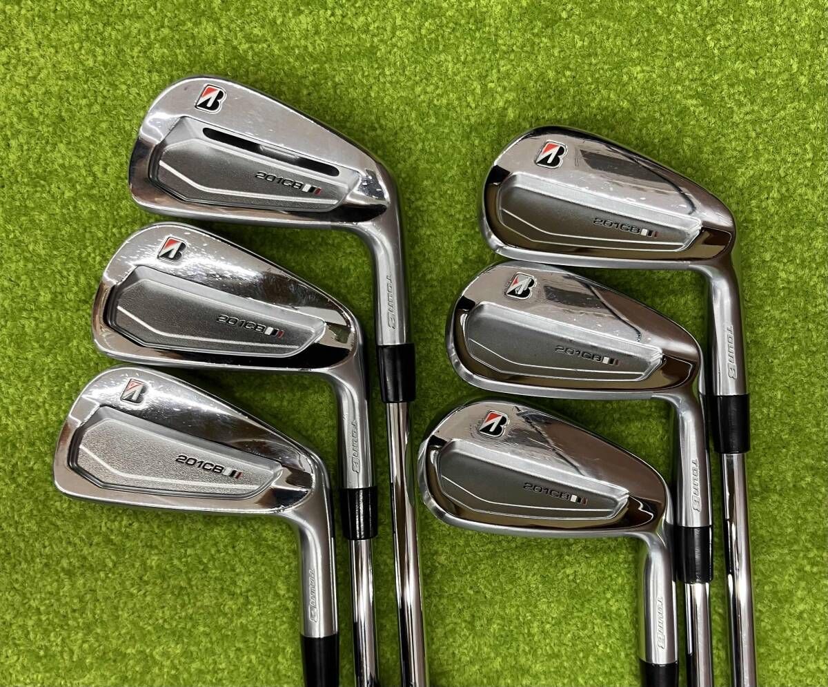 ブリヂストンTOUR B 201CB アイアンセット 5～9.P 6本セット N.S.PRO