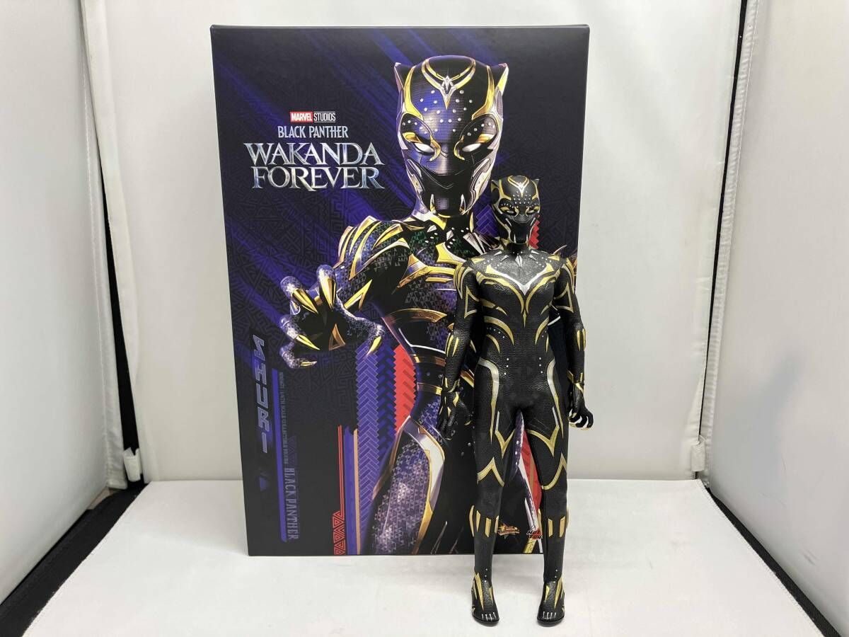 ホットトイズ ブラックパンサｰ 1/6 ムｰビｰ・マスタｰピｰス ブラック