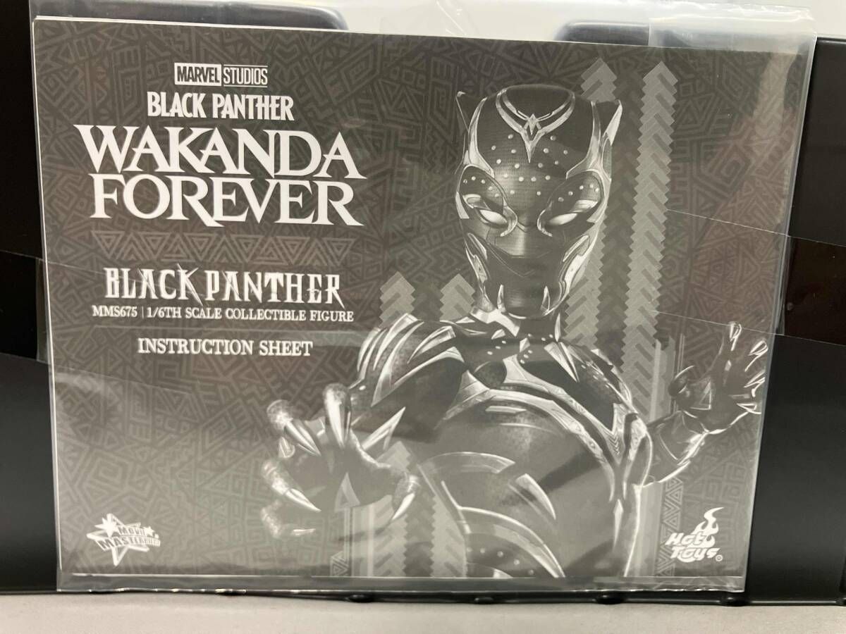 ホットトイズ ブラックパンサｰ 1/6 ムｰビｰ・マスタｰピｰス ブラック