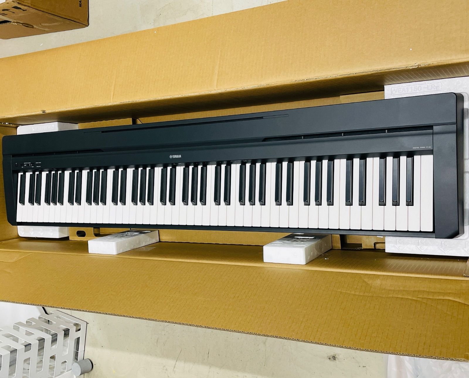 YAMAHA ヤマハ電子ピアノP-45B(ブラック) 【Aランク】493 - メルカリ