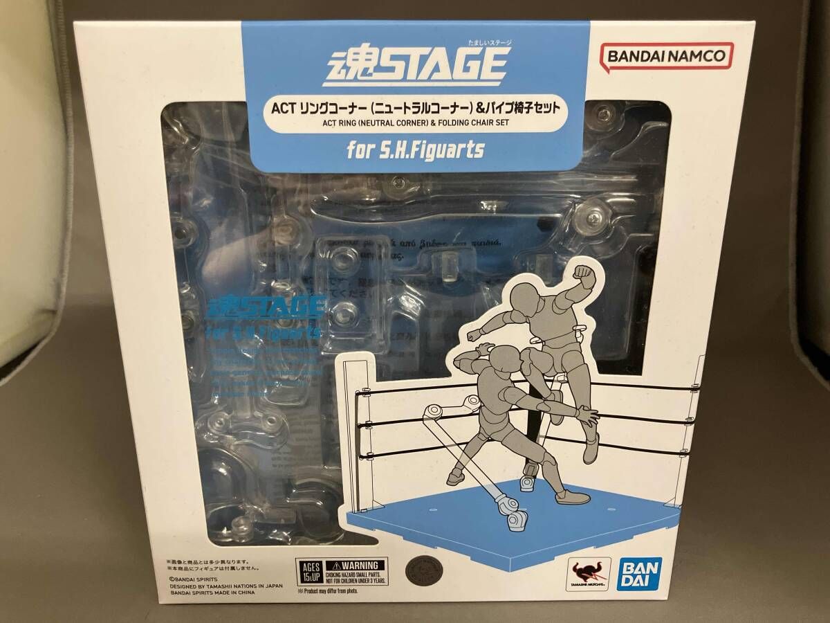 未開封品 魂STAGE ACT リングコｰナｰ(ニュｰトラルコｰナｰ)&パイプ椅子