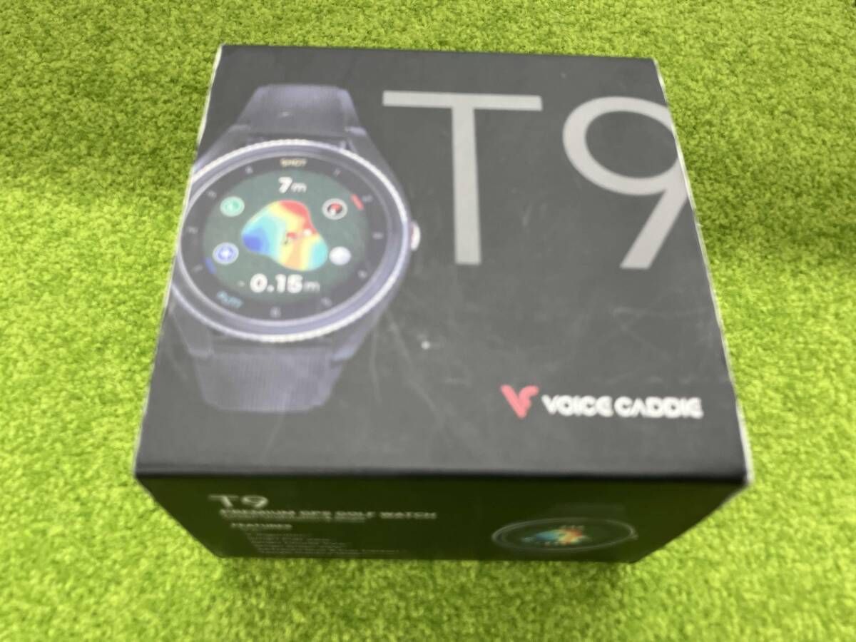 VOICE CADDIE T9 ボイスキャディ ブラック ゴルフウォッチ 腕時計型
