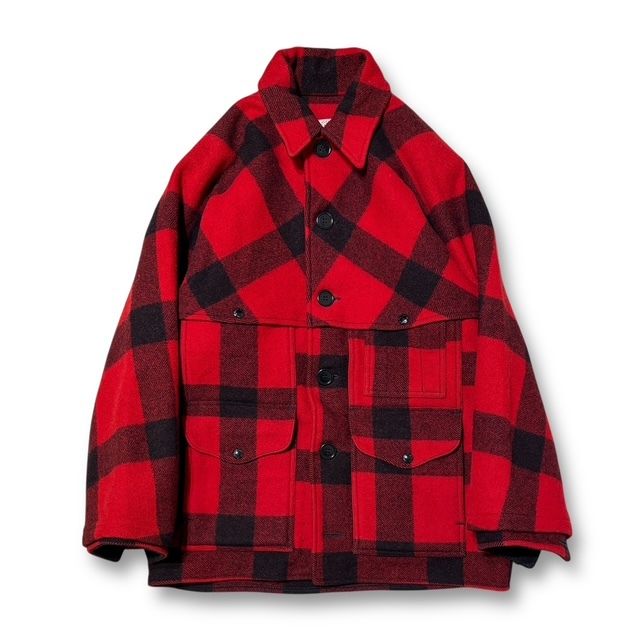 90s USA製 FILSON フィルソン マッキーノクルーザージャケット 40 90s FILSON ブルゾン ダブル マッキーノ クルーザージャケット レッド