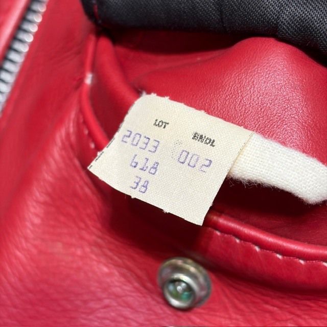 Schott ダブルライダース 618 バイカータグ ライダースジャケット