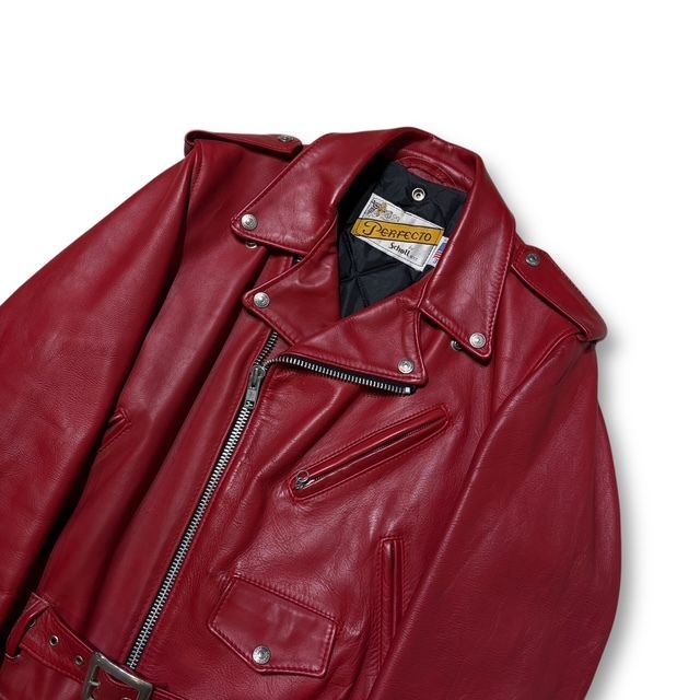 Schott ダブルライダース 618 バイカータグ ライダースジャケット