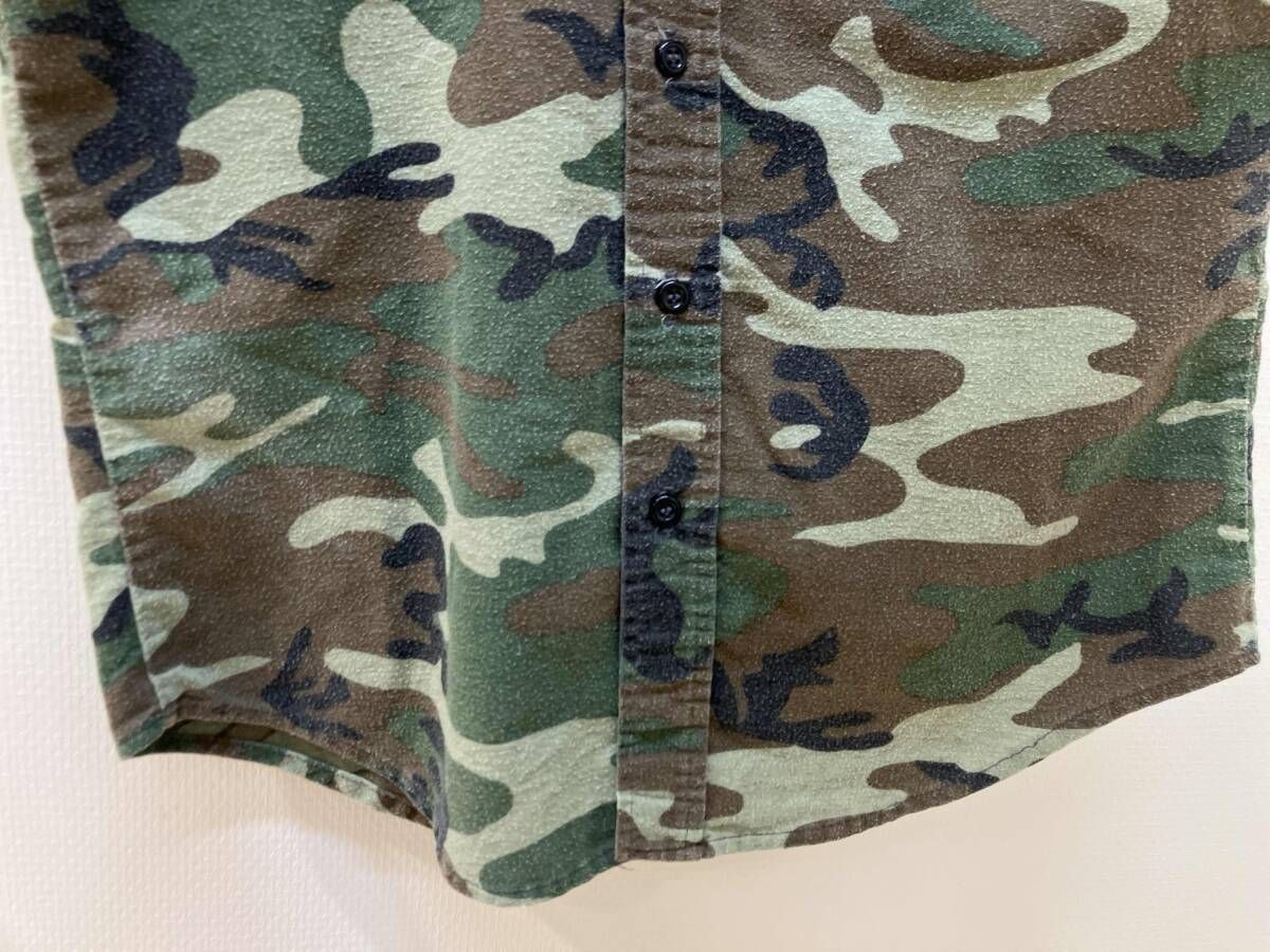 FIVE BROTHER ファイブブラザー 迷彩柄シャツ カモフラ 長袖 70～80s