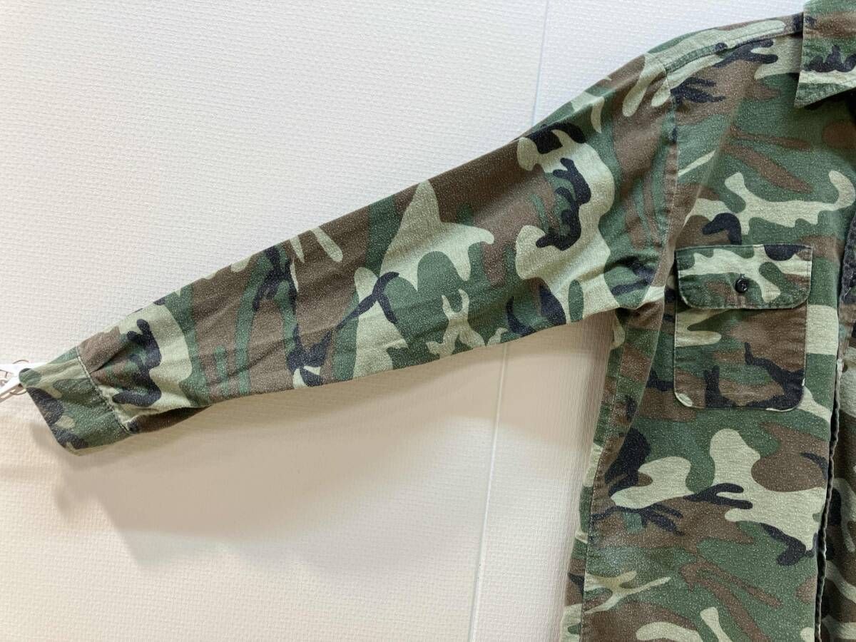 FIVE BROTHER ファイブブラザー 迷彩柄シャツ カモフラ 長袖 70～80s