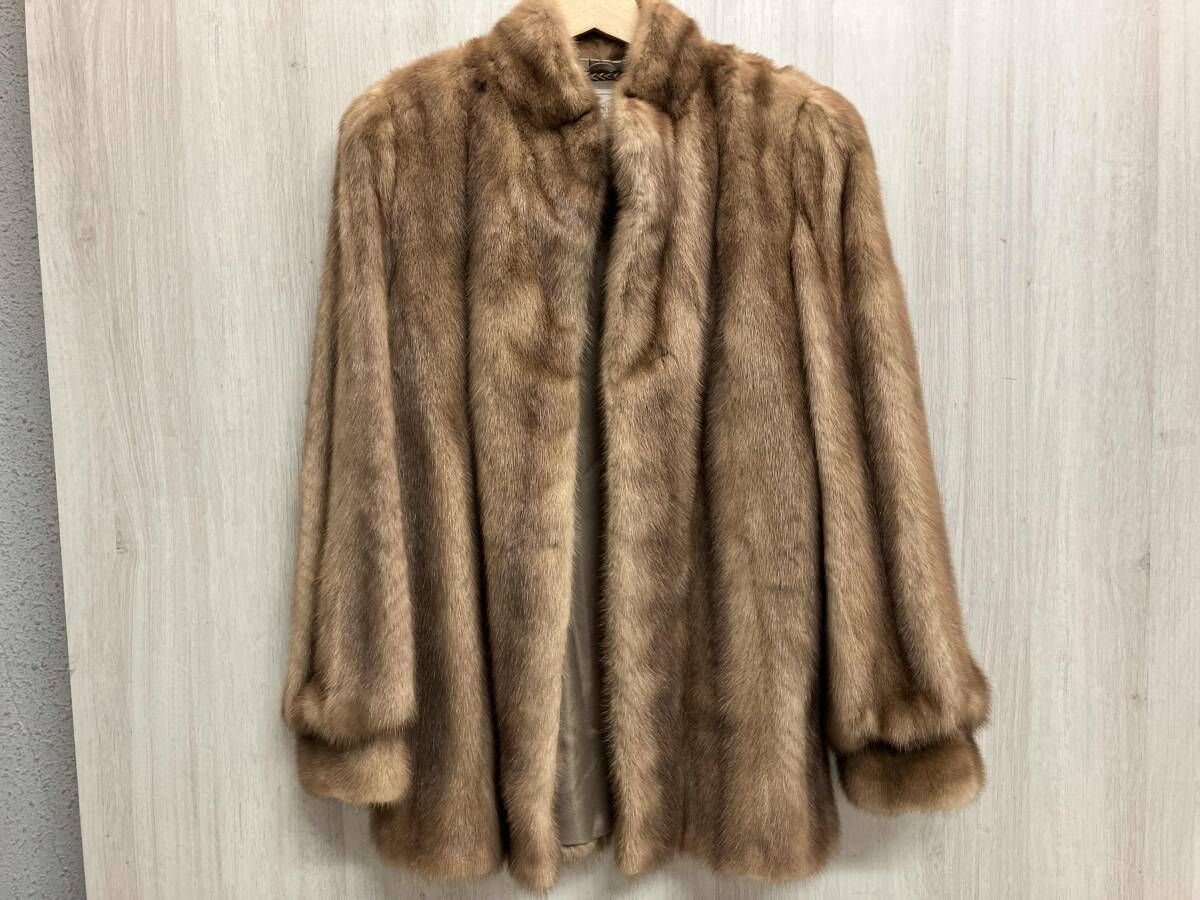 SAGA MINK サガ ミンク ファーコート 毛皮 / ベージュ paramoni fun