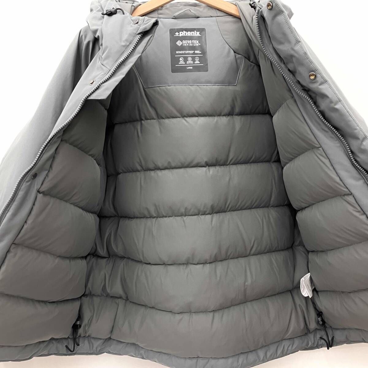 PHENIX フェニックス P00-22110TH GORE TEX ダウンジャケット グレー 